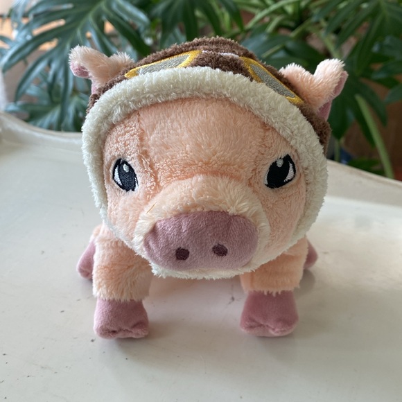 Compendium Flying Aviation Pig Plush Toy Stuffed Animal - Picture 12 of 12